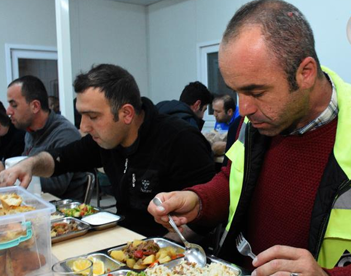ŞANTİYE YEMEK HİZMETLERİ